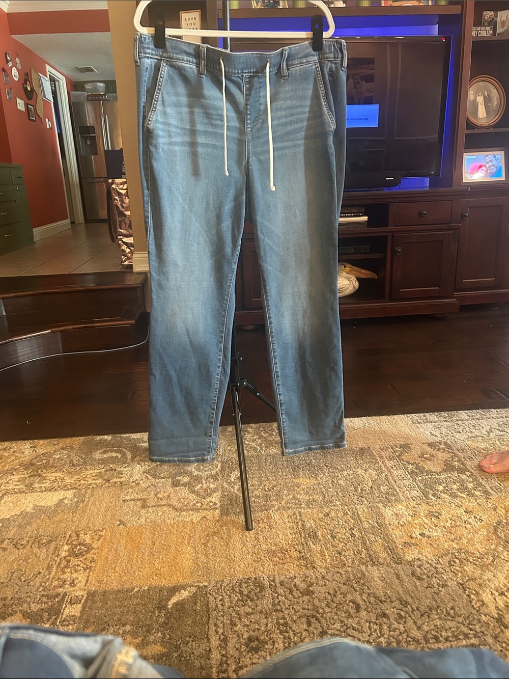 torrid Light Blue Straight Leg Jeans